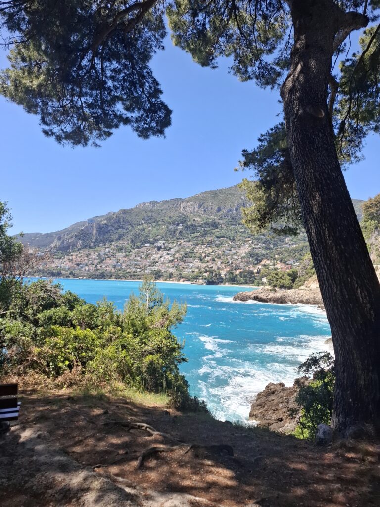 Vue vers Monaco